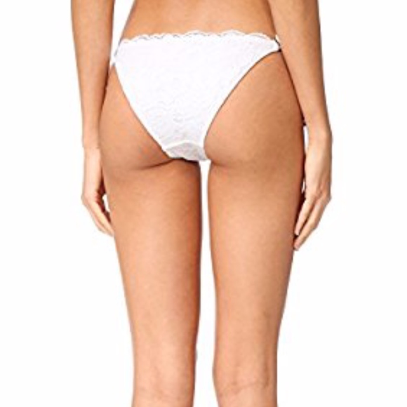 Heidi Klum White Swim Bikini Bottom 6 NEW - Picture 2 of 4